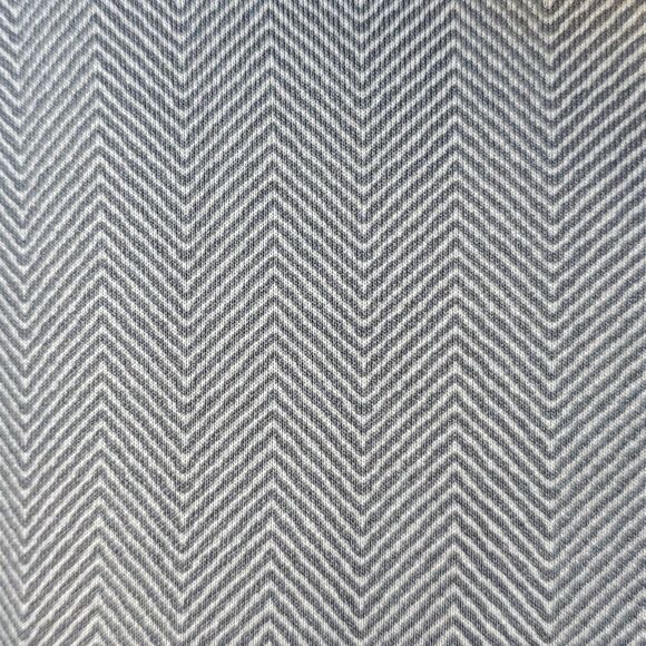 UNDER ARMOUR CONGRESSIONAL CC HERRINGBONE ZIG ZAG GOLF POLO SHIRT GRAY LARGE - Picture 3 of 6